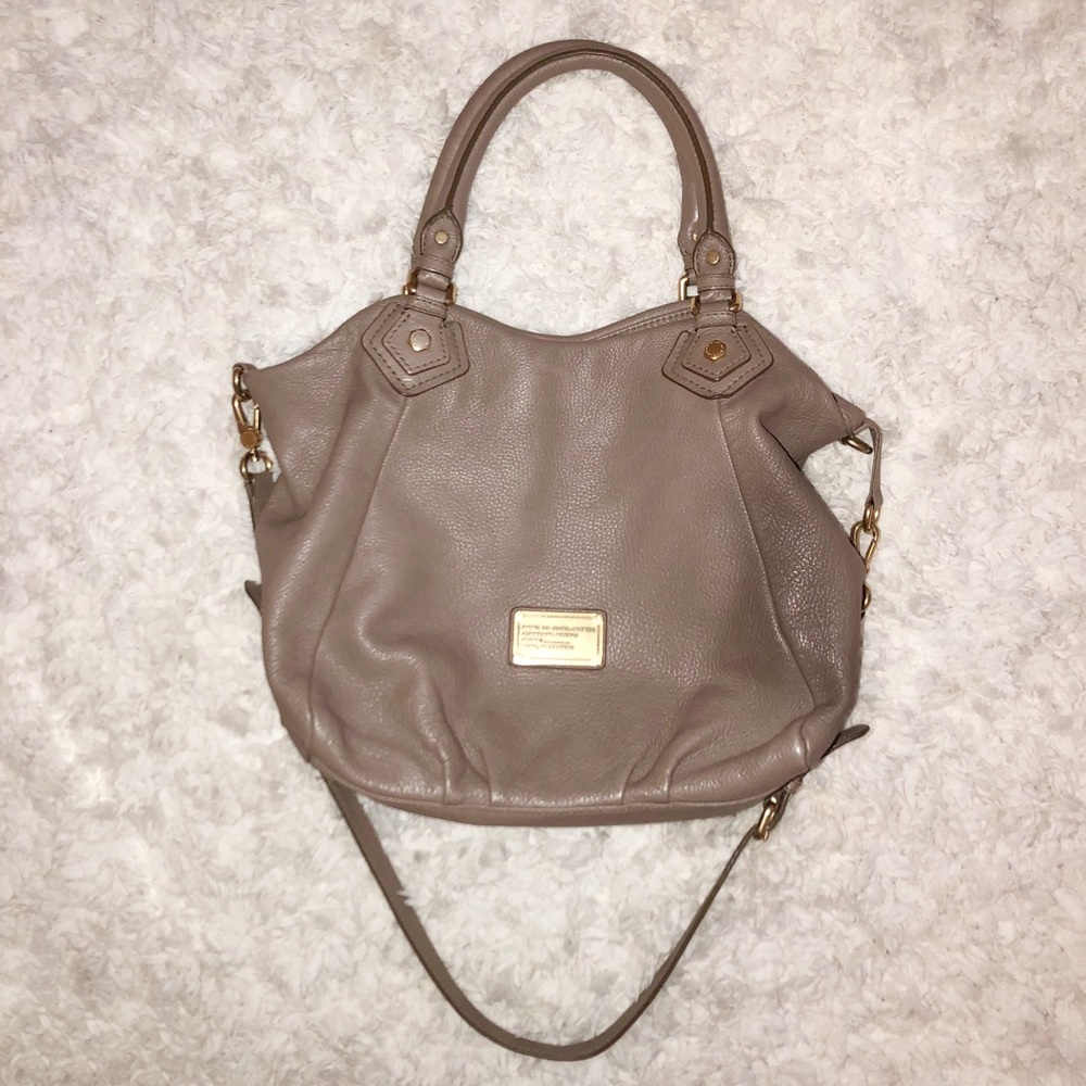 MARC JACOBS GREY BOHO BAG